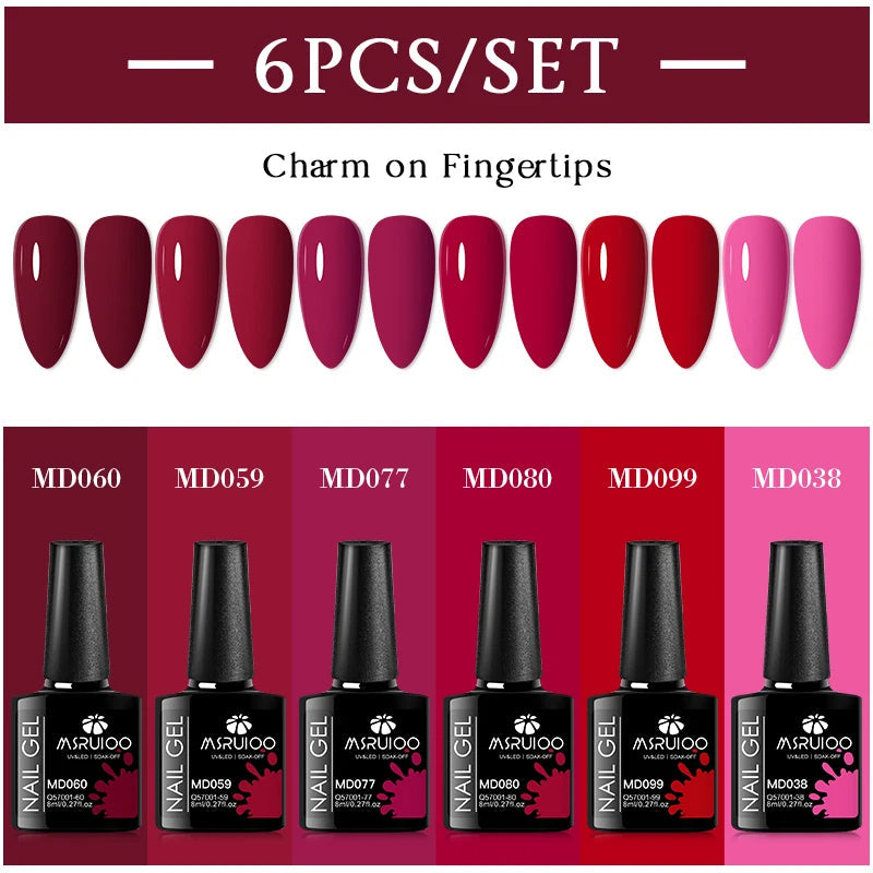 Gel Nail Polish Set