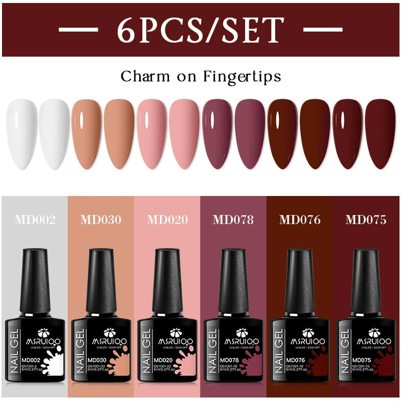 Gel Nail Polish Set