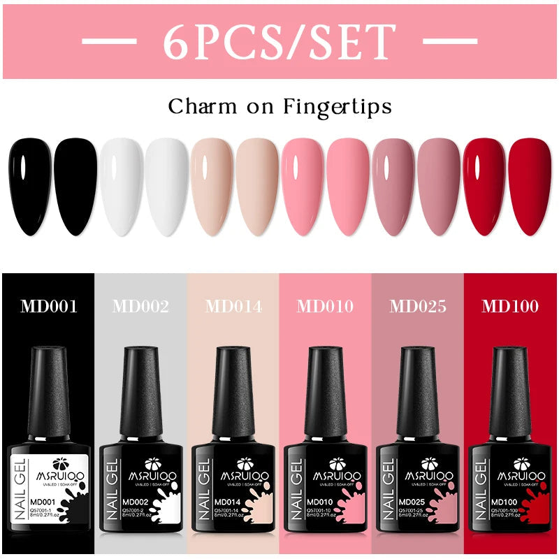 Gel Nail Polish Set