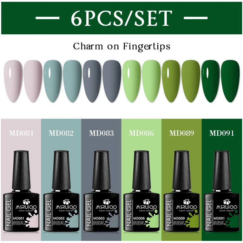 Gel Nail Polish Set