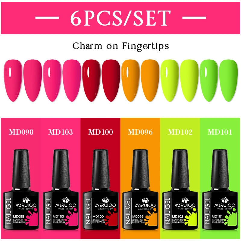 Gel Nail Polish Set