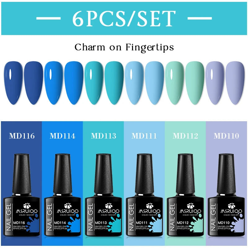 Gel Nail Polish Set