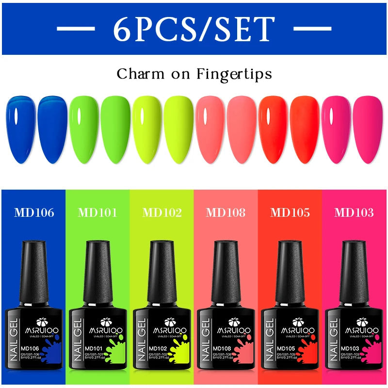 Gel Nail Polish Set